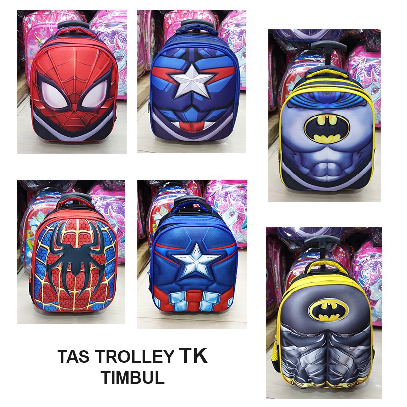 SALE Troli Dorong Anak TERMURAH Tas Trolley TK  3D TIMBUL - 1912
