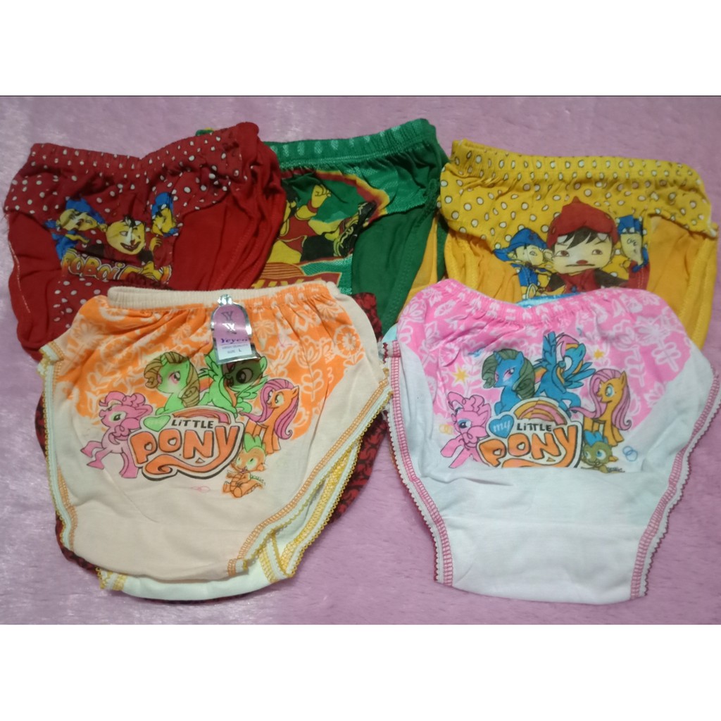 Celana Dalam Anak Motif Kartun 0-8 th cewek cowok