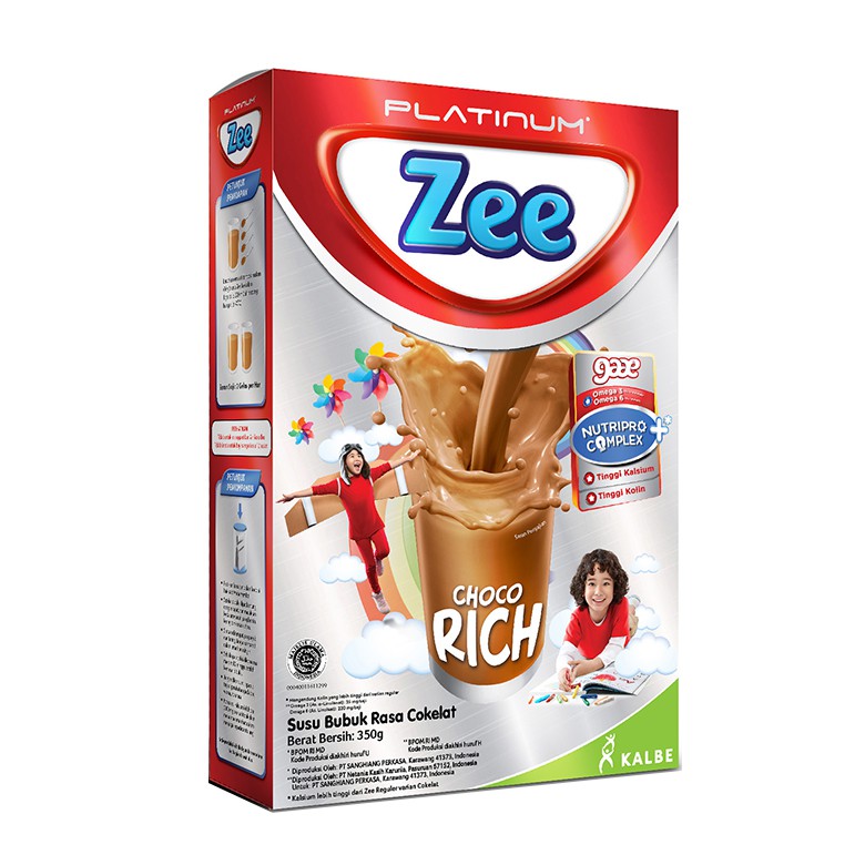 

ZEE PLATINUM SUSU BUBUK INSTANT CHOCORICH 350G