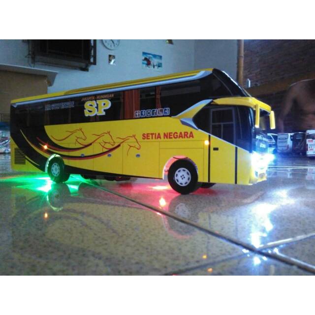 Miniatur bus SETIA NEGARA sr2