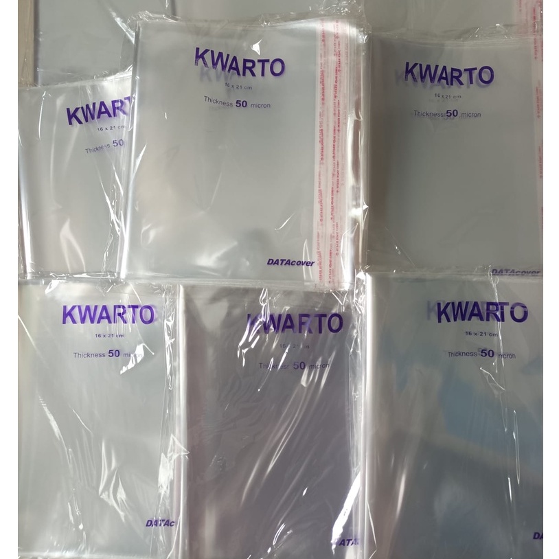 

SAMPUL PLASTIK KWARTO (1 PAK)/SAMPUL PLASTIK KUARTO