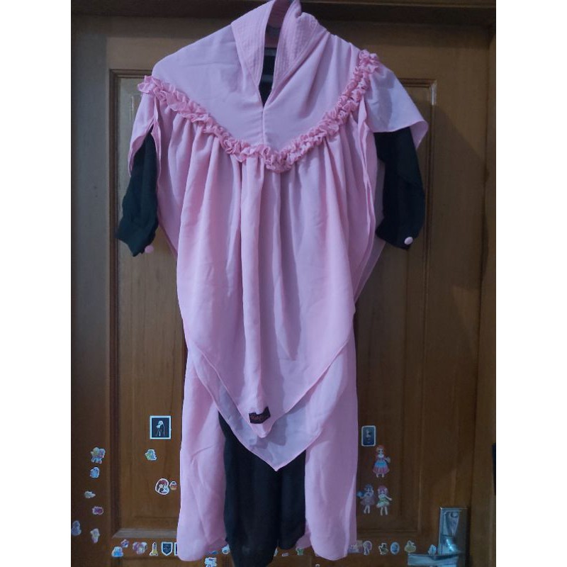 GAMIS SYARI ANAK CERUTY BABYDOLL BLACKPINK