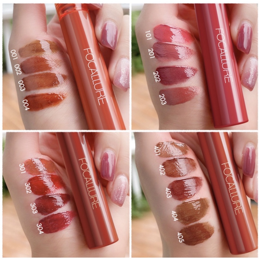 FOCALLURE Super Glossy Tint FA208 | Lip Gloss | Lip Clear | Lip Tint