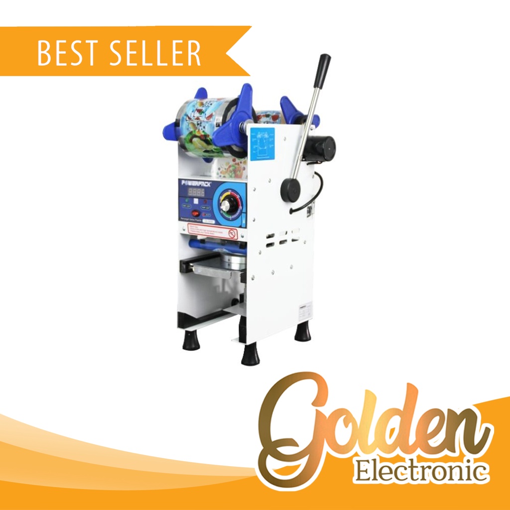 Powerpack CS-S929 Semi Automatic Cup Sealer Digital Counter Mesin Penyegel Gelas Cup
