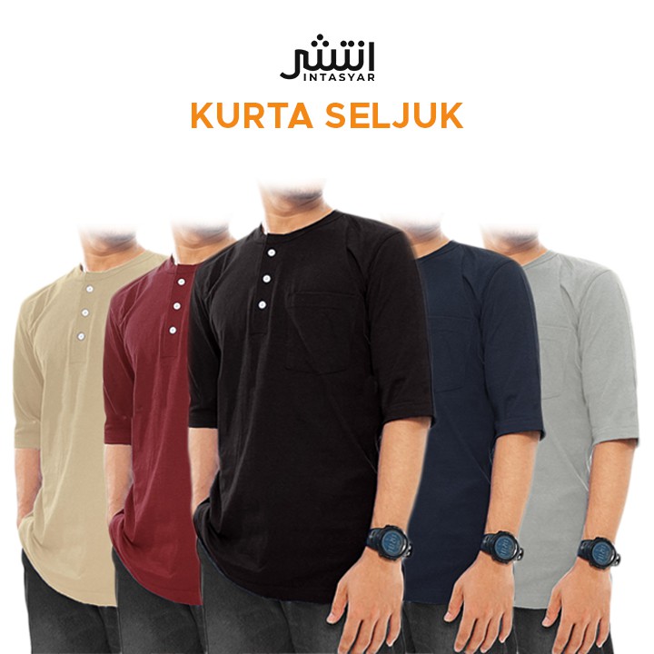 Baju Koko Kurta Kaos Ikhwan Seljuk