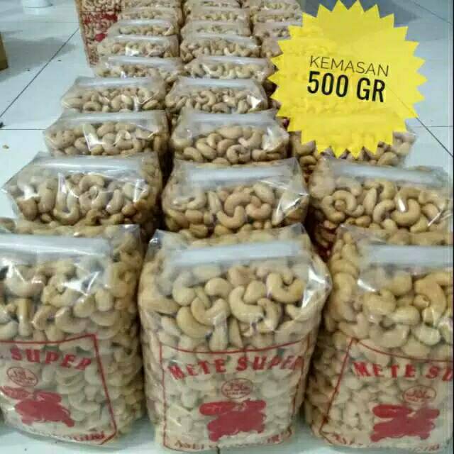 kacang mete wonogiri 500gr / 1kg