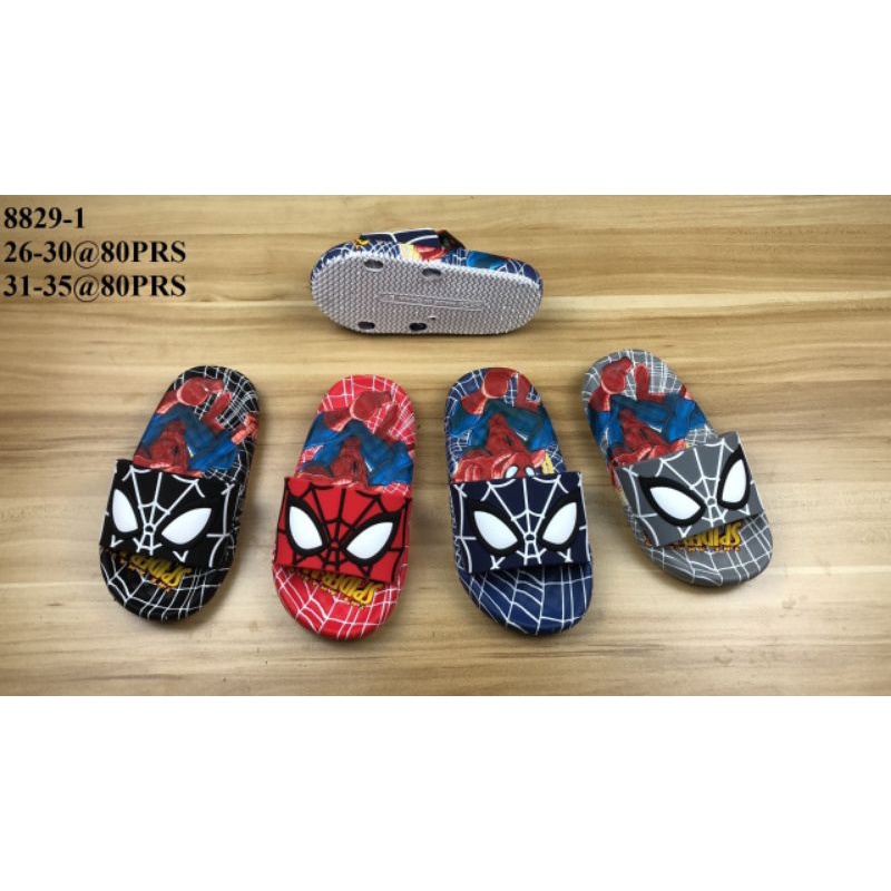 New BLC 8829-1 Sandal Jelly Jaring SpyderMan Bacadeskripsi