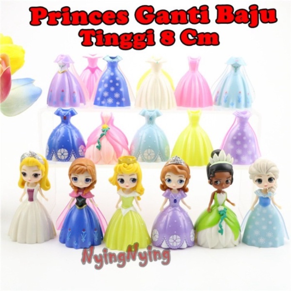 

Dijual Murah DRESS SET SOFIA CAKE FROZEN TOPER ACTION FIGURE ISI 6 ON CLIP KUE