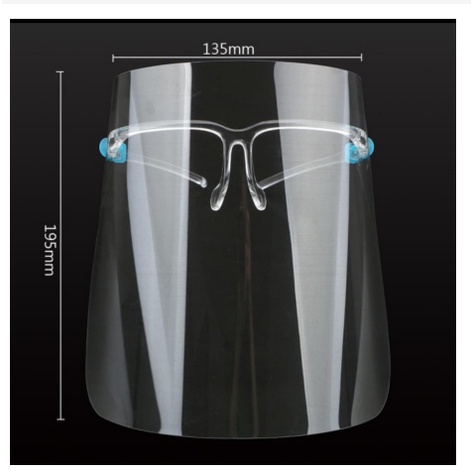 ORI IMPOR QUALITY FACE SHIELD KACAMATA ARTIS NAGITA FACESHIELD [ SWEET SPACE ]