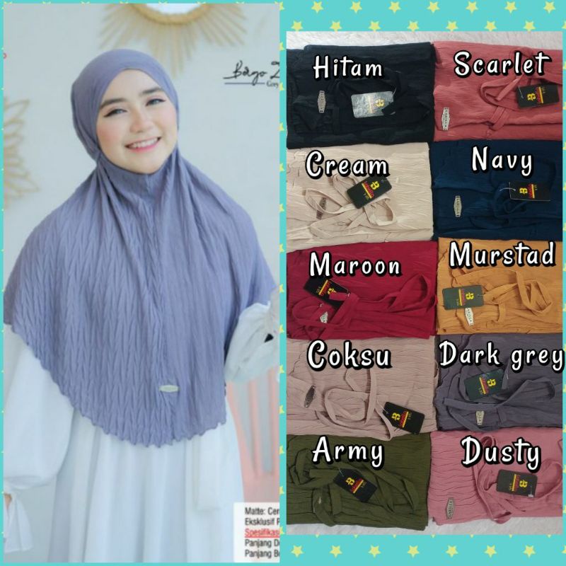 Bergo Zafron by Labella Hijab
