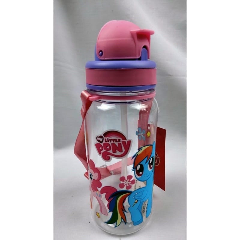 Botol Minum Kepala + Sedotan 450ml - BTMS450 (Motif Dikirim Random)