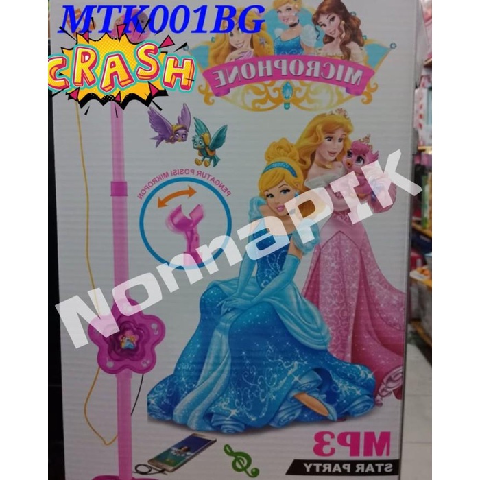 Agi | Mainan Anak - Kids Microphone Set - Princess Karaoke Set Kekinian Terlaris