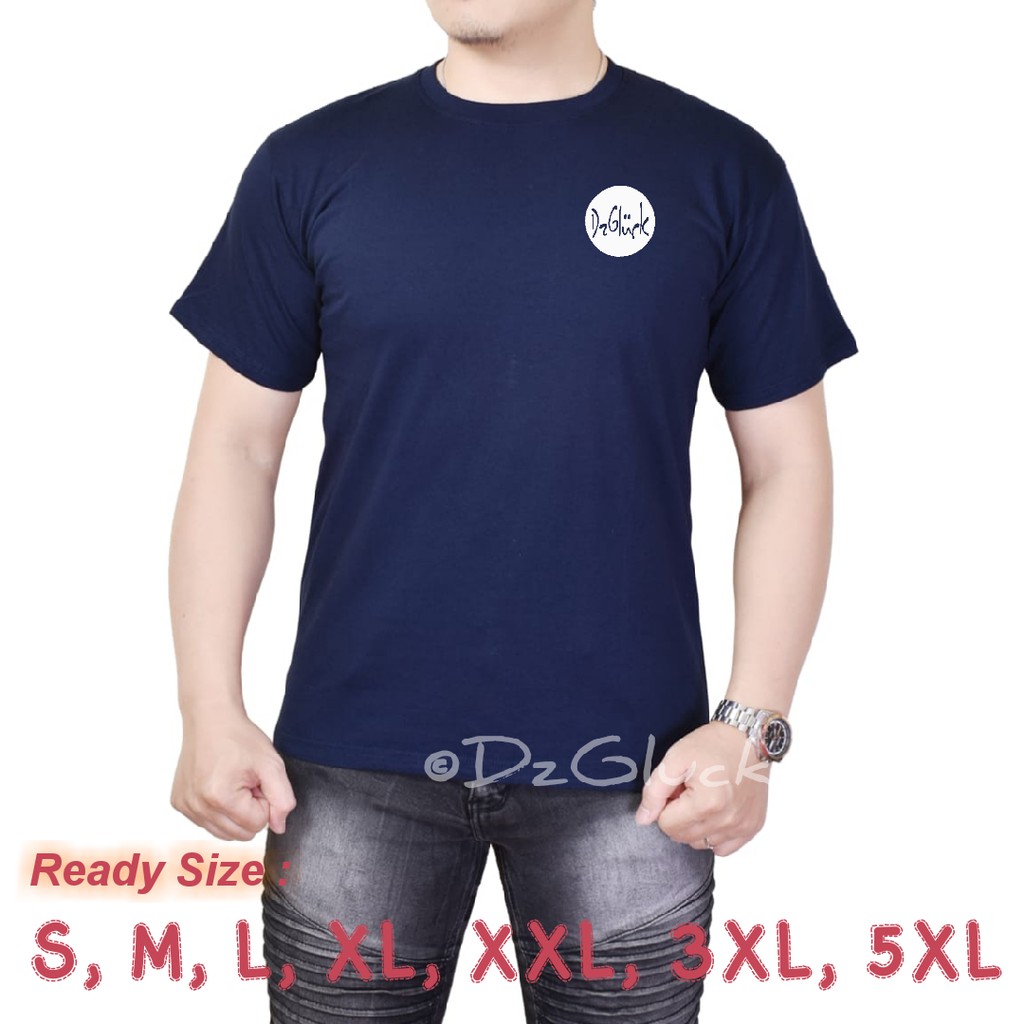 Baju Kaos Pria Jumbo Terbaru - Kaos Oblong Ukuran Big Size – Baju Kaus Oblong Ukuran S-5XL