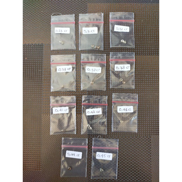 Berlian mentah intan lantakan asli Banjar natural diamond