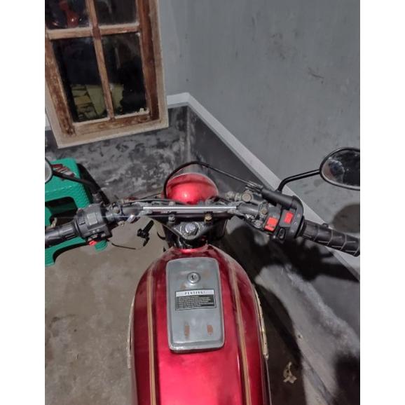 Gas Spontan Ksr Domino Set Handgrip Kaze + Jalu Stang Chrome Model Fu Universal Sepaket Gas Spontan 