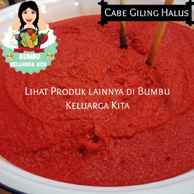 

Cabai / Cabe Giling halus Fresh 500Gram