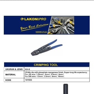 LAKONI PRO Tang Kabel 9" LAKONI PRO / Crimping Tools