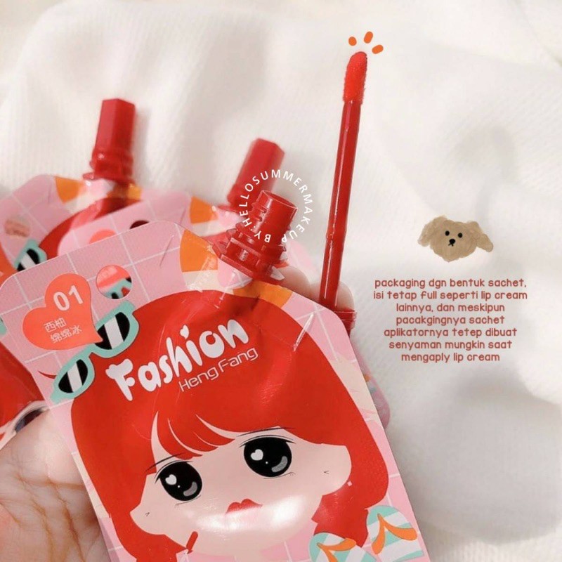 [ORI THAILAND] Hengfang Nanako Lip matte Sachet