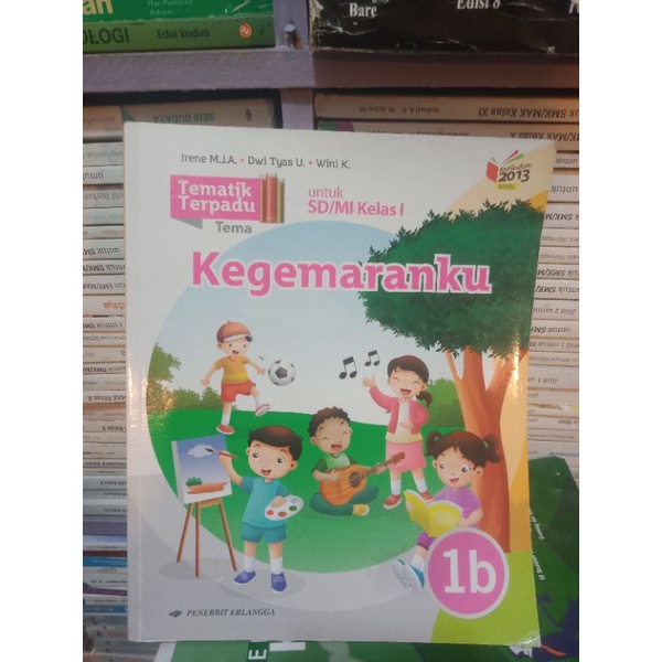 buku tematik terpadu 1B untuk SD kelas 1