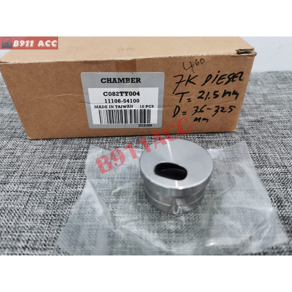 CHAMBER CYLINDER HEAD DEKSEL TOYOTA KIJANG DIESEL 7K DIESEL