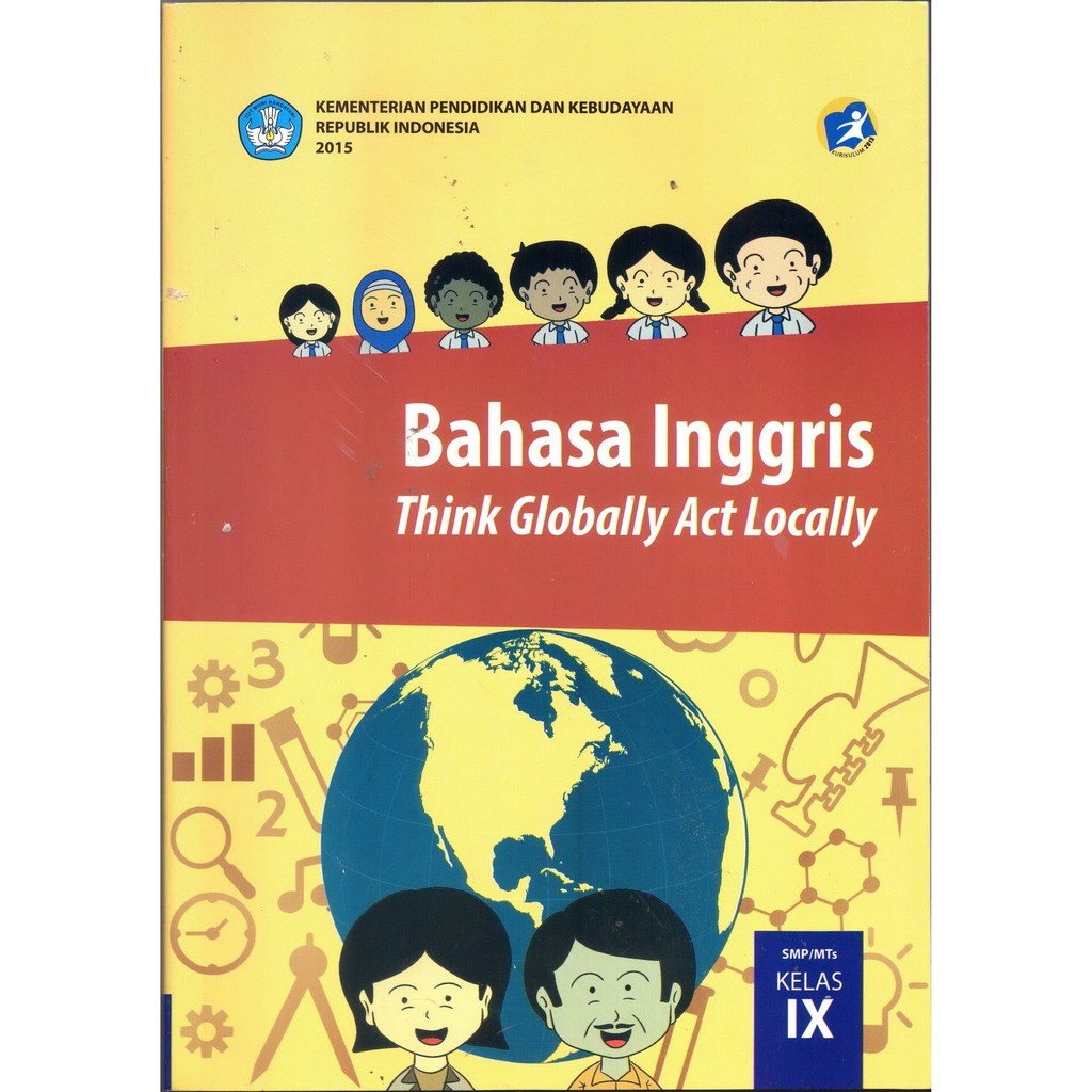 Jual Buku Siswa Bahasa Inggris Think Globally Act Locally Smp Mts Kelas 