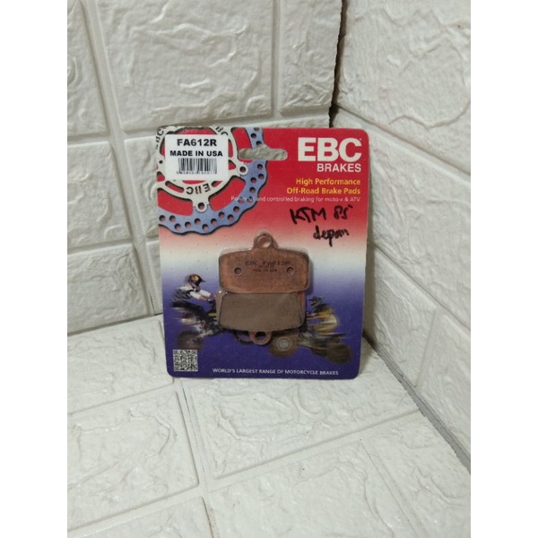 kampas rem depan KTM 85