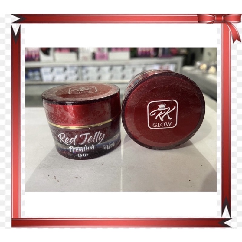 &lt;ib&gt; KEMASAN BARU // red jelly -- GARANSI ORIGINAL -- RK jelly premium glow -- RED jelly RK glow original