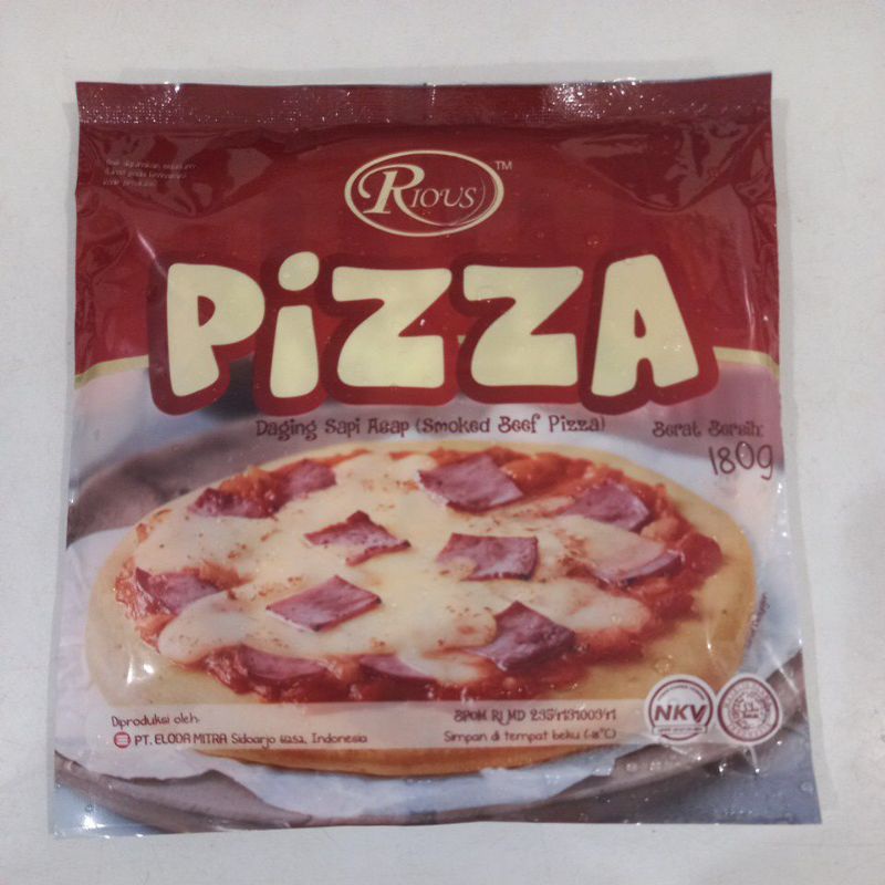 

RIOUS PIZZA FROZEN 180GR