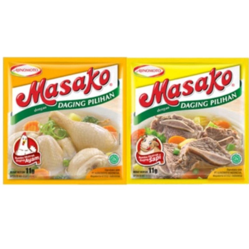 

Masako Ayam dan Sapi 1 sachet