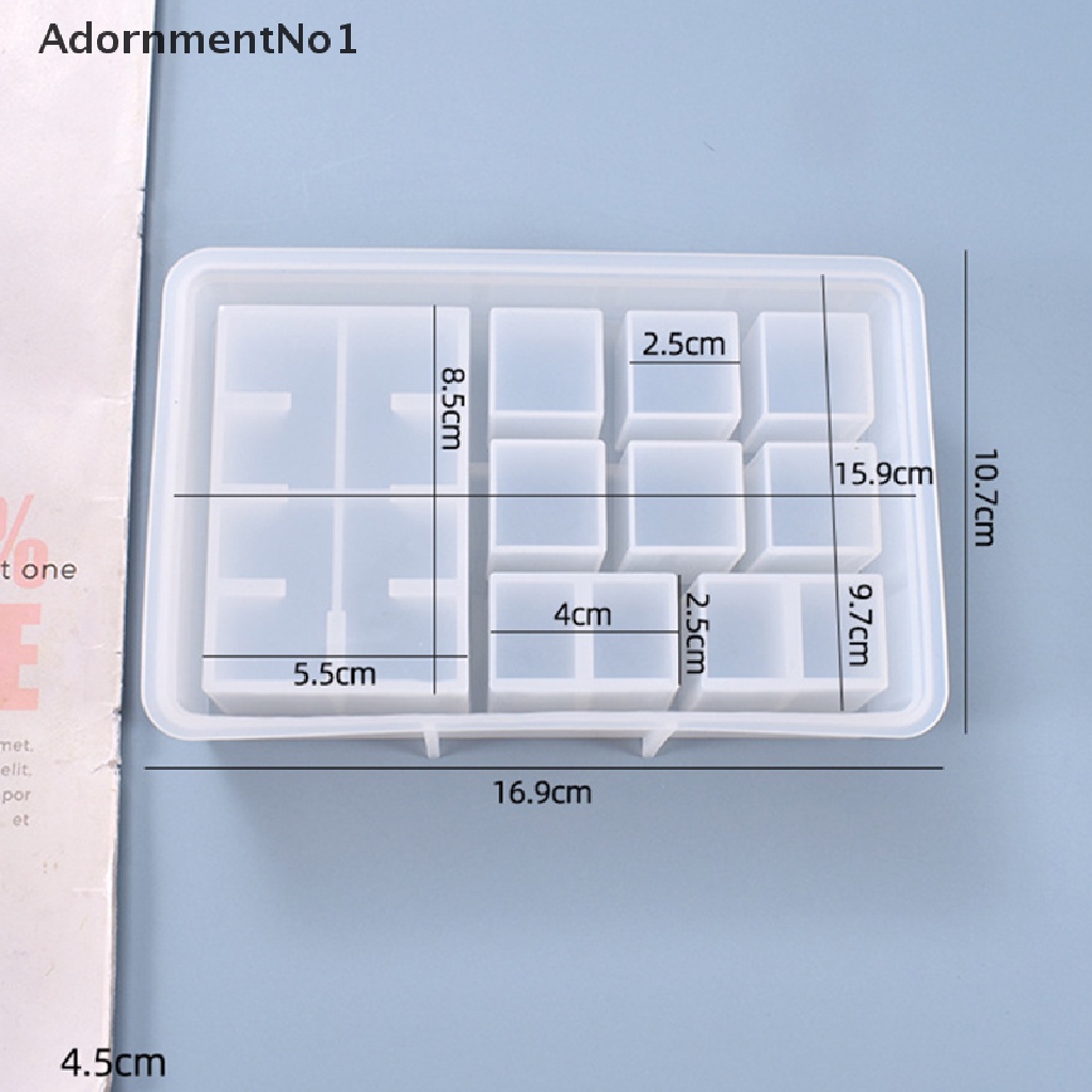 (AdornmentNo1) Cetakan Kotak Penyimpanan Lipstick Multifungsi Bahan Silikon Untuk Perlengkapan Rumah