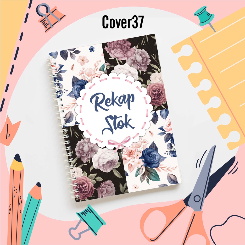 

Hanabi Buku Rekap Stok Barang BELI 2 Buku Gratis 1 Pen Gel Kode 35-37