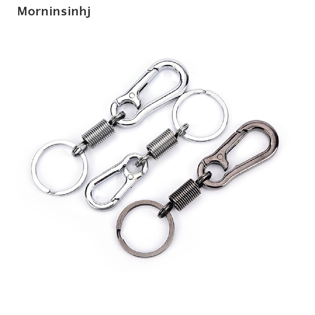 1 Pc Gantungan Kunci carabiner anti Hilang Bahan Stainless steel