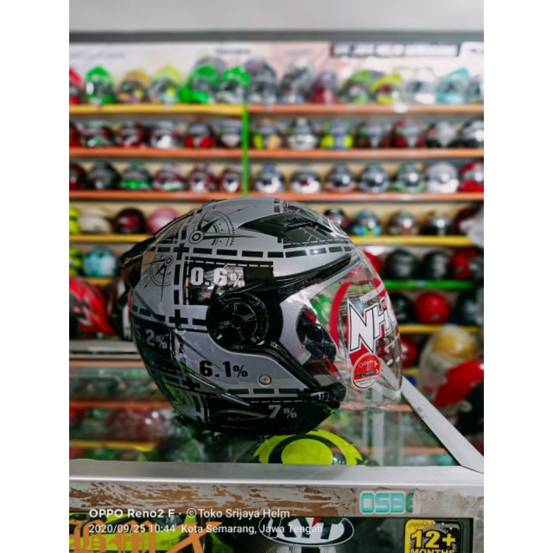 HELM NHK GLADIATOR DRC DOBEL VISOR NHK ORIGINAL