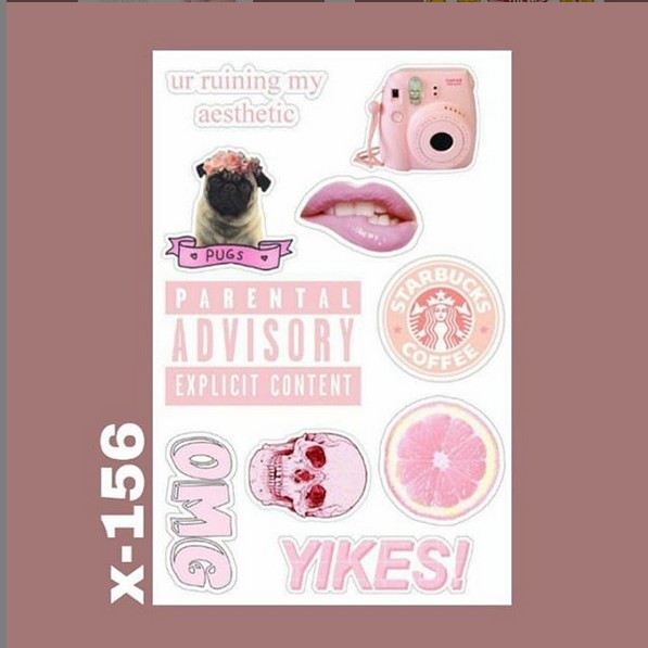 

STIKER TUMBLR X-156