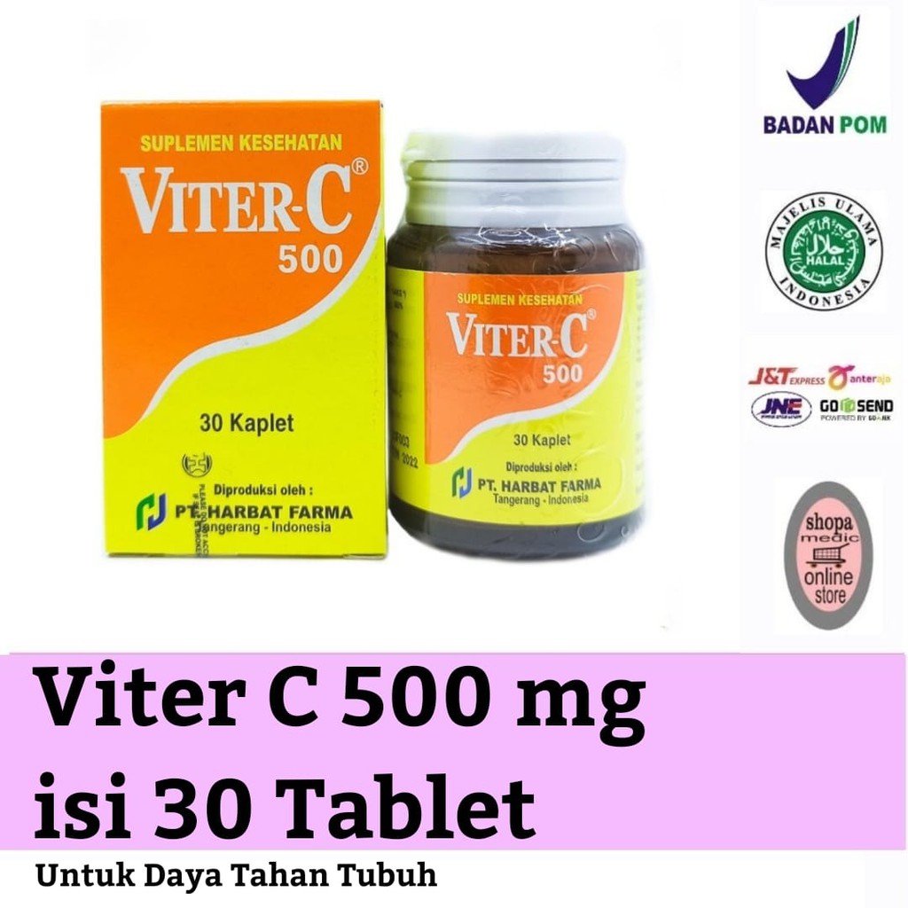 VITER C 500MG - isi 30 Tablet