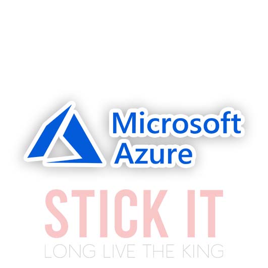 

Stiker sablon setrika DTF kaos baju sticker vinyl microsoft azure programmer 8