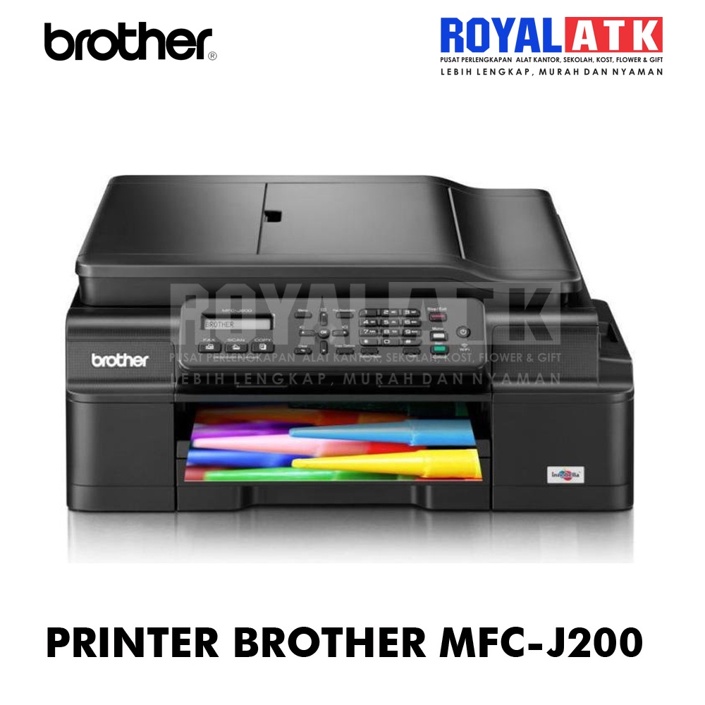 Printer Brother MFC J 200 5 in 1 Garansi Resmi