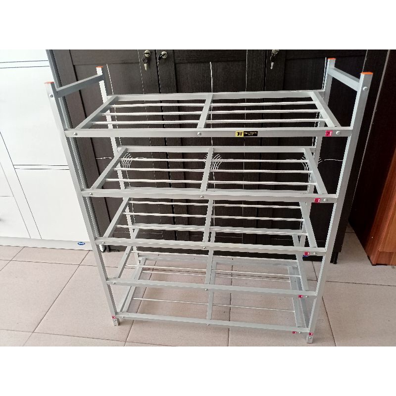 RAK SEPATU ALUMUNIUM