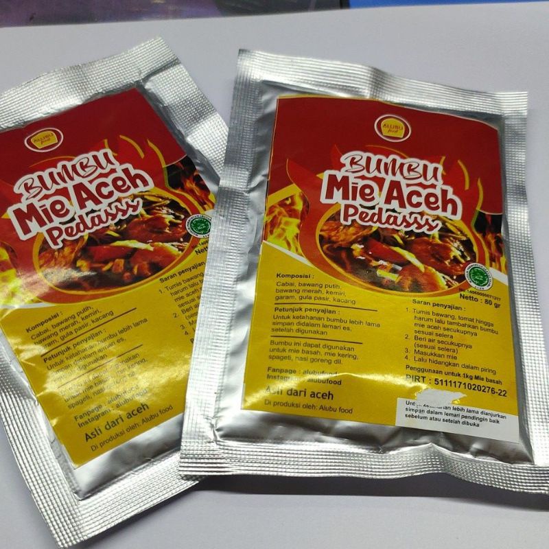 

Bumbu mie aceh pedas | bumbu praktis
