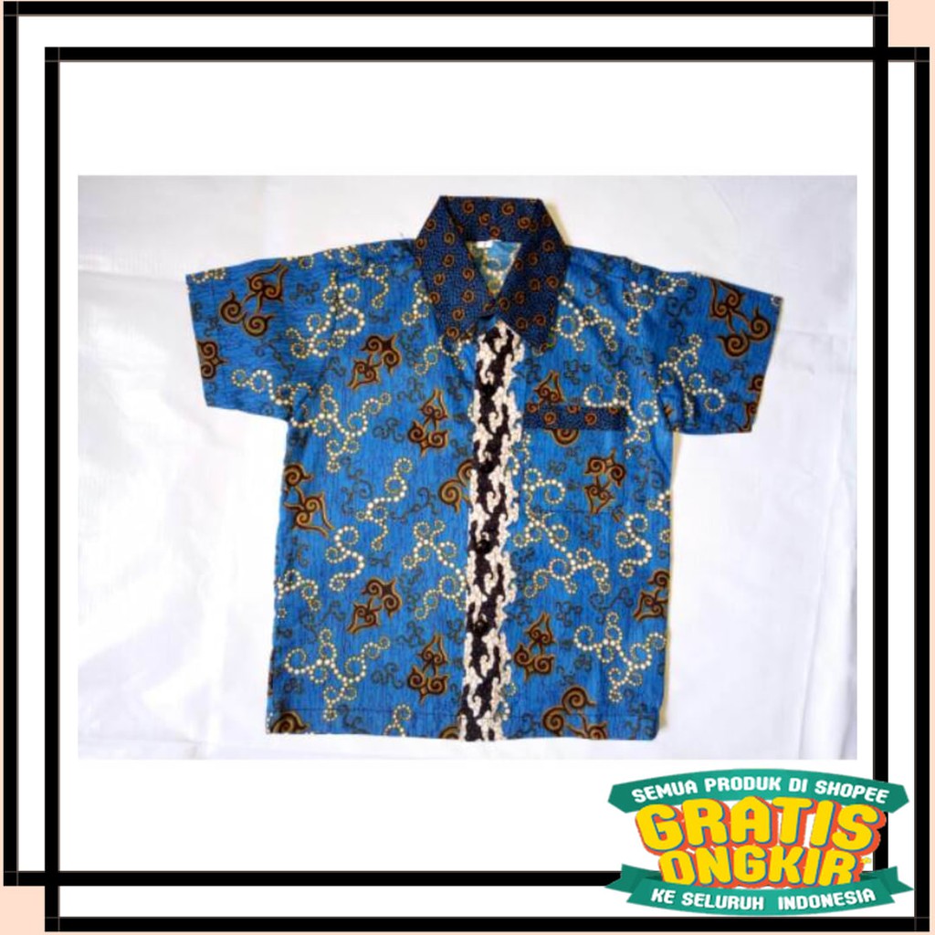 BATIK SEMARANG MURAH - TERBARU TERKINI / KEMEJA BATIK ANAK COWOK TERBARU