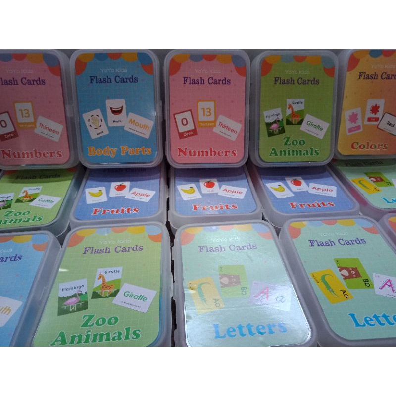

Flashcard Yoyokids Kartu Balita Wipe Clean Hapus Tulis