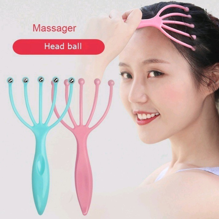 Alat Pemijat Pijat Kepala Model Roll Bokoma Head Refleksi Massage Scalp