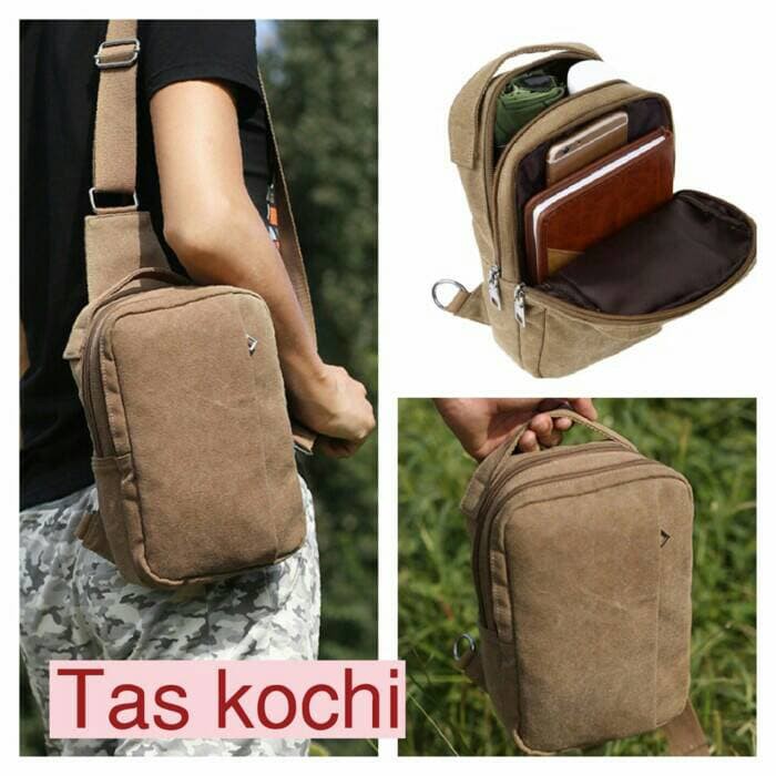 E29C7 Sale Tas Sling Bag Nion Unkl347 Consina Newbalance Hitam    Tas Selempang Kanvas Gadget Ha