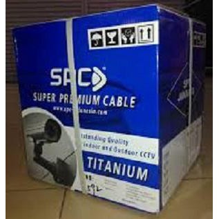 Kabel SPC RG59 + kabel Power Coaxcial Untuk CCTV 1 Roll