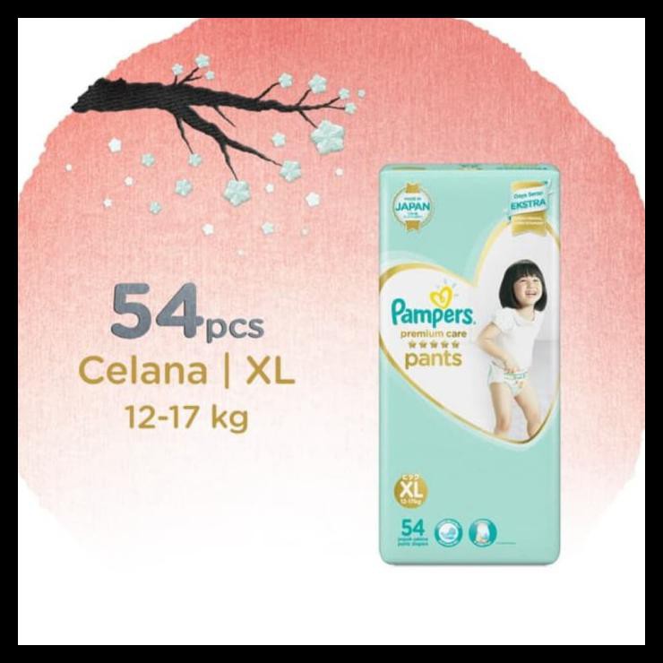 SPECIAL PAMPERS PANTS XL54 / PAMPERS PANTS PREMIUM CARE XL 54 - PREMIUM SOFT