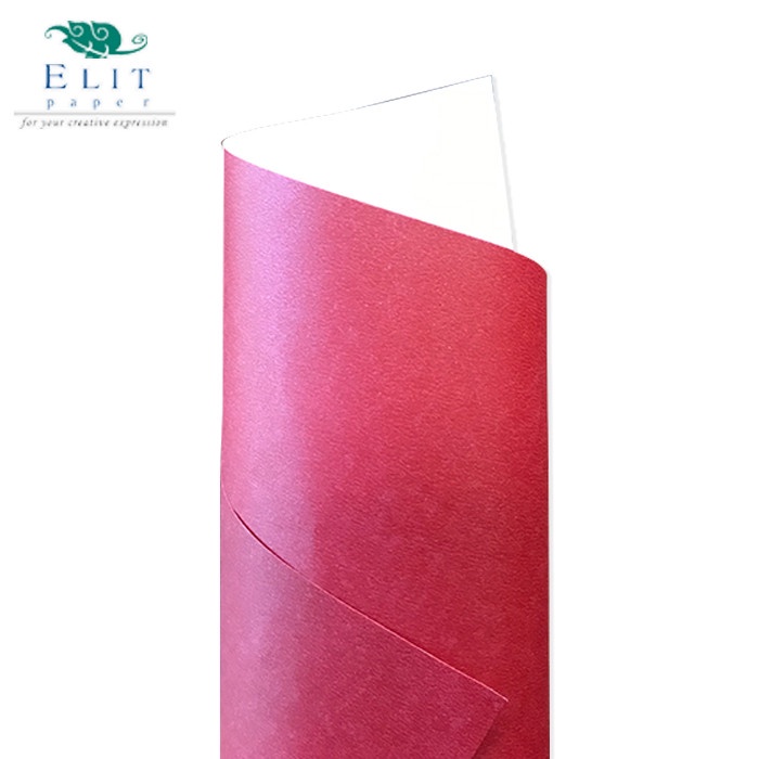 

Kertas Fancy Paper Jasmine Plasma Red 1S 110gr - 79cm x 109cm
