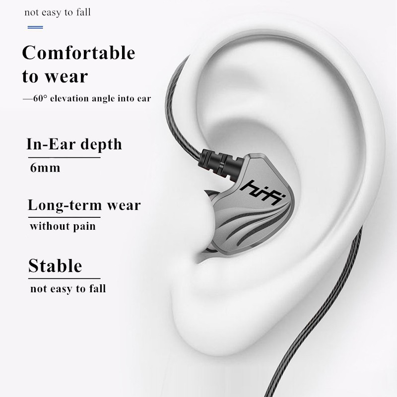 Headset Gaming Sport Music 9D Surround Stereo Bass Hifi dengan Mic Earphone Gaming Headphone Gaming Android Murah Handsfree Noise Cancelling &amp;Xiaomi Earphones 3.5mm Jack&amp;Huawei