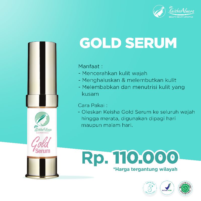 Keisha Almera GOLD SERUM