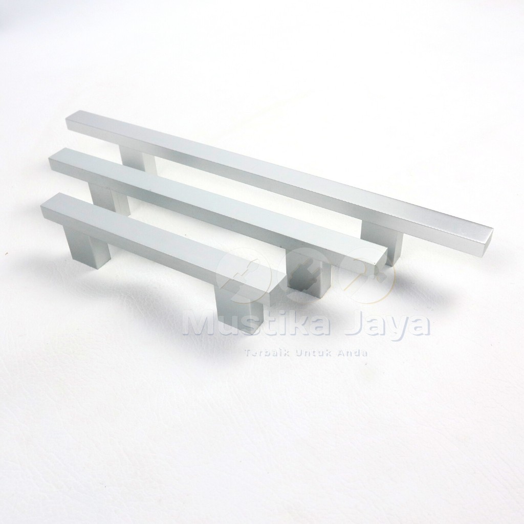Handle Tarikan Gagang Lemari Laci Pintu Alumunium Elco Model kotak