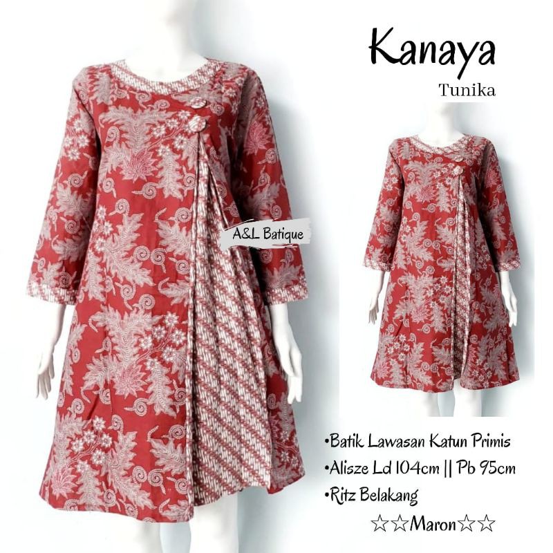 kanaya tunik batik